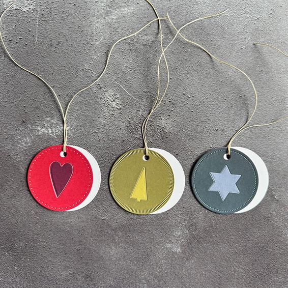 Simple and Basic - Dies - Round tags