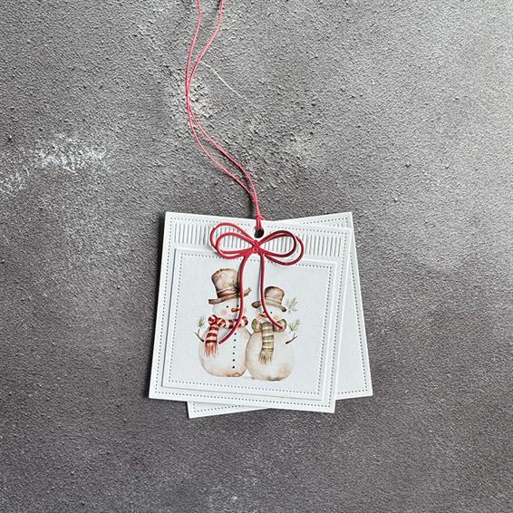 Simple and Basic - Dies - Square gift tag