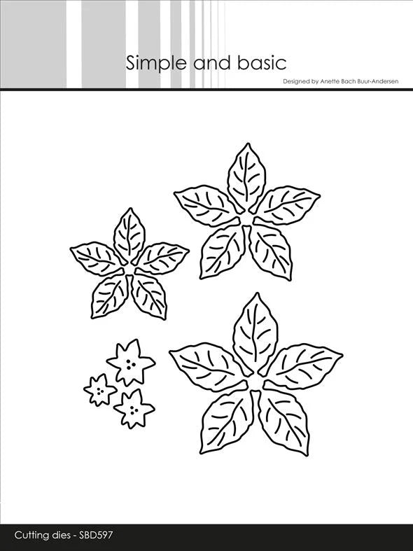 Simple and Basic - Dies - Poinsettia