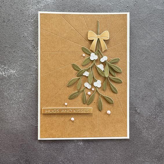 Simple and Basic - Dies - Beautiful Mistletoe
