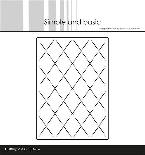 Simple and Basic - Dies - A7 Quilt