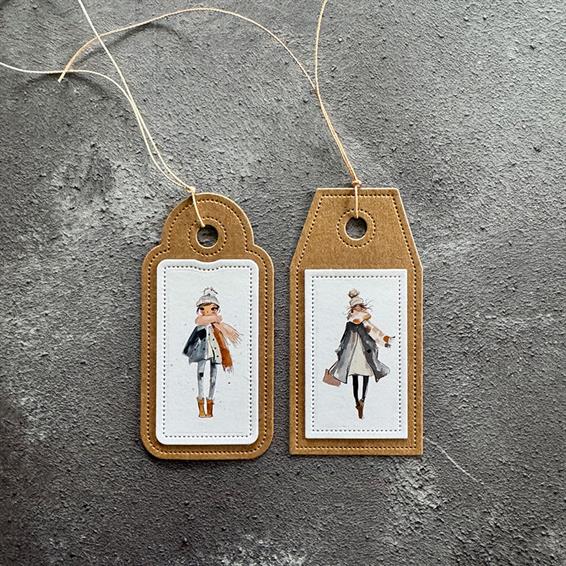 Simple and Basic - Dies - Gift Tags