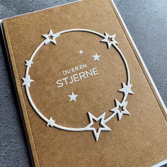 Simple and Basic - Dies - Ring with stars