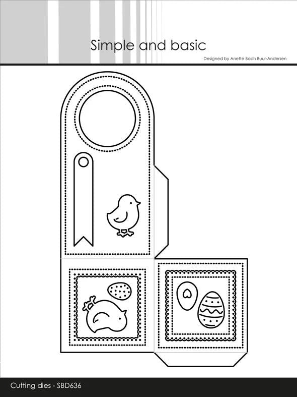 Simple and Basic - Dies - Easter Basket