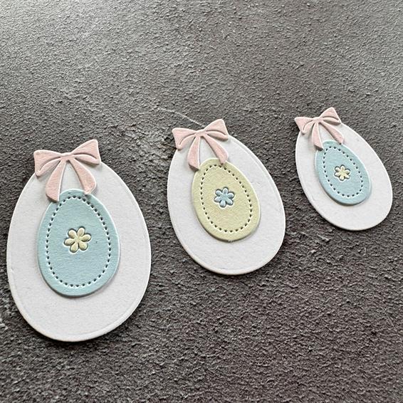 Simple and Basic - Dies - Easter Eggs
