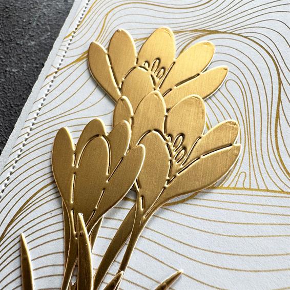 Simple and Basic - Dies - Beautiful Crocuses