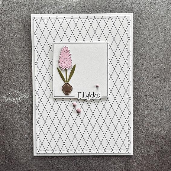 Simple and Basic - Clear Stamp & Dies - Tillykke