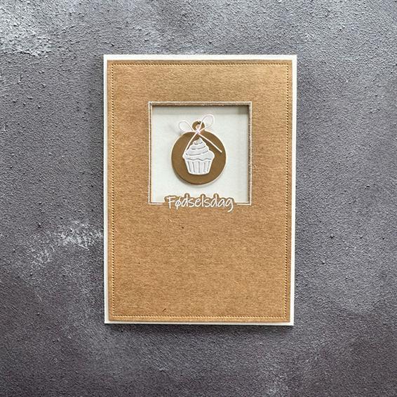 Simple and Basic - Clear Stamp & Dies - Fødselsdag