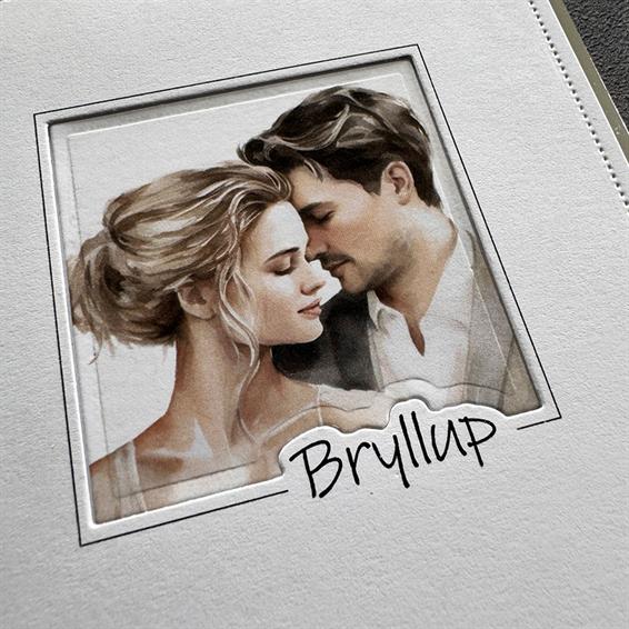 Simple and Basic - Clear Stamp & Dies - Bryllup