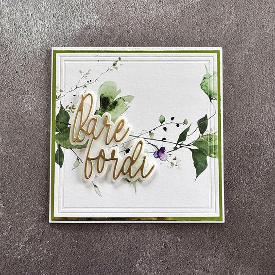 Simple and Basic - Dies - Square frames with Elegant Edge