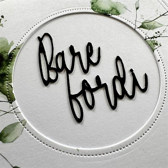 Simple and Basic - Dies - Bare fordi / God bedring