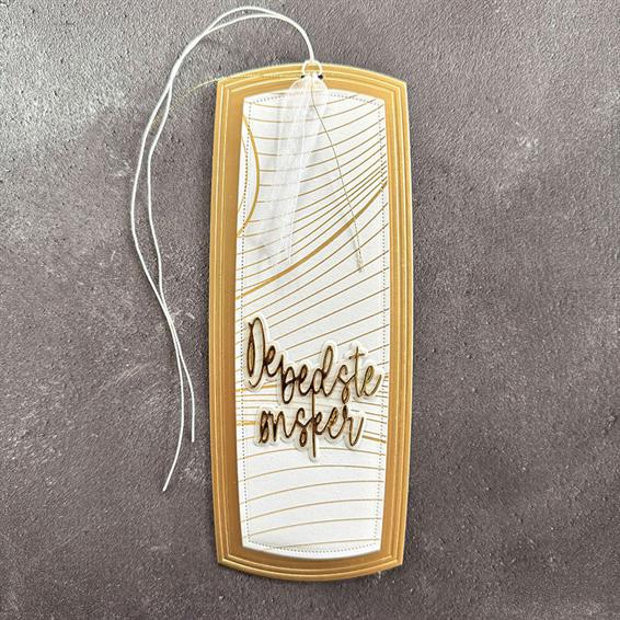 Simple and Basic - Dies - Mega tag with elegant edges