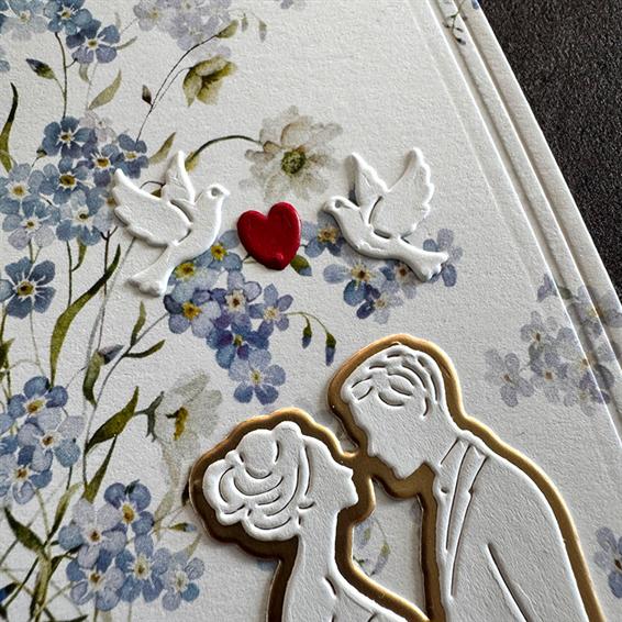 Simple and Basic - Dies - Wedding Couple