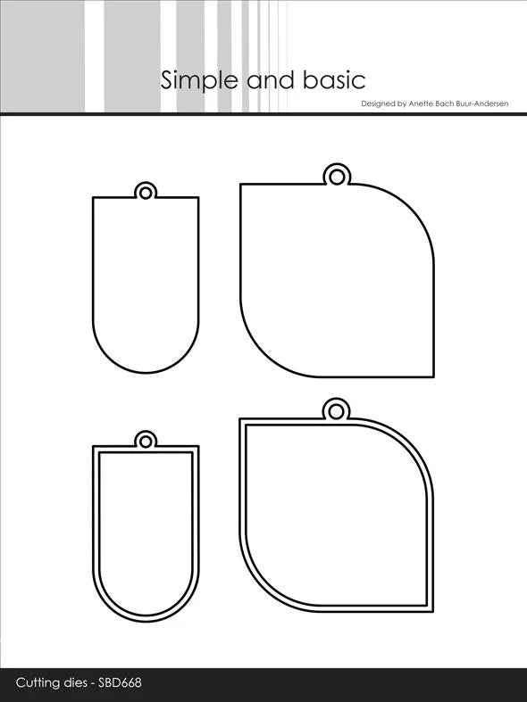 Simple and Basic - Dies - Decorative Tags and frames