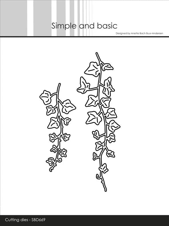 Simple and Basic - Dies - Ivy vines
