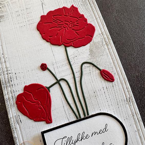 Simple and Basic - Dies - Poppies