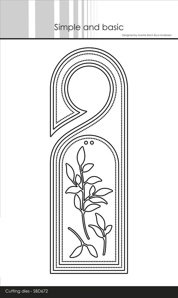 Simple and Basic - Dies - Bottletag / Doorhanger