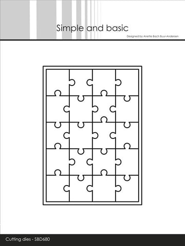 Simple and Basic - Dies - Puzzle SMALL