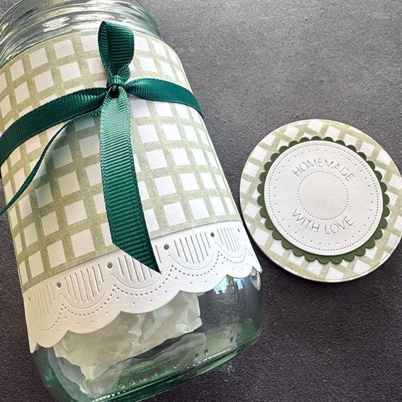 Simple and Basic - Dies - Border and top for jar