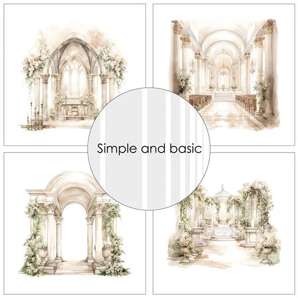 Simple and Basic - Sense of romance - Paper Pack    6 x 6"