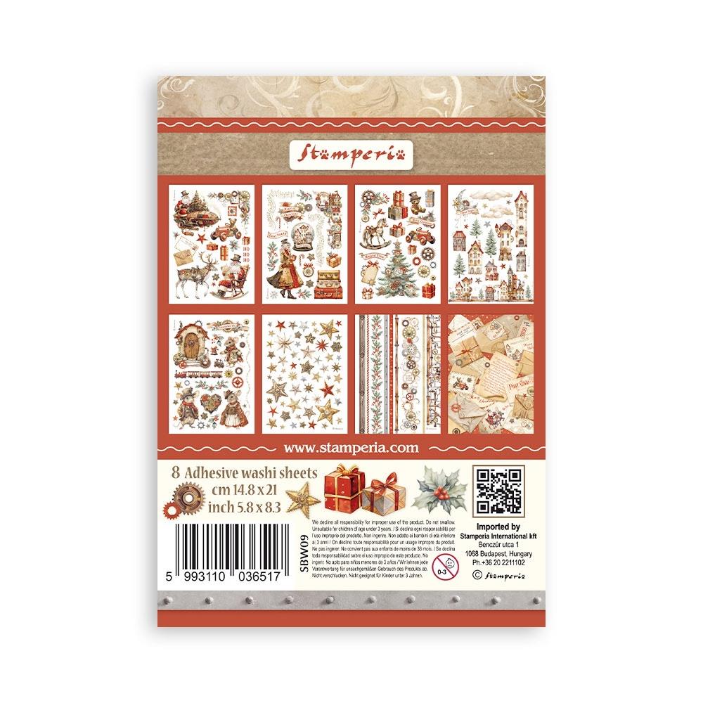 Stamperia - Gear up for christmas - Washi Pad A5