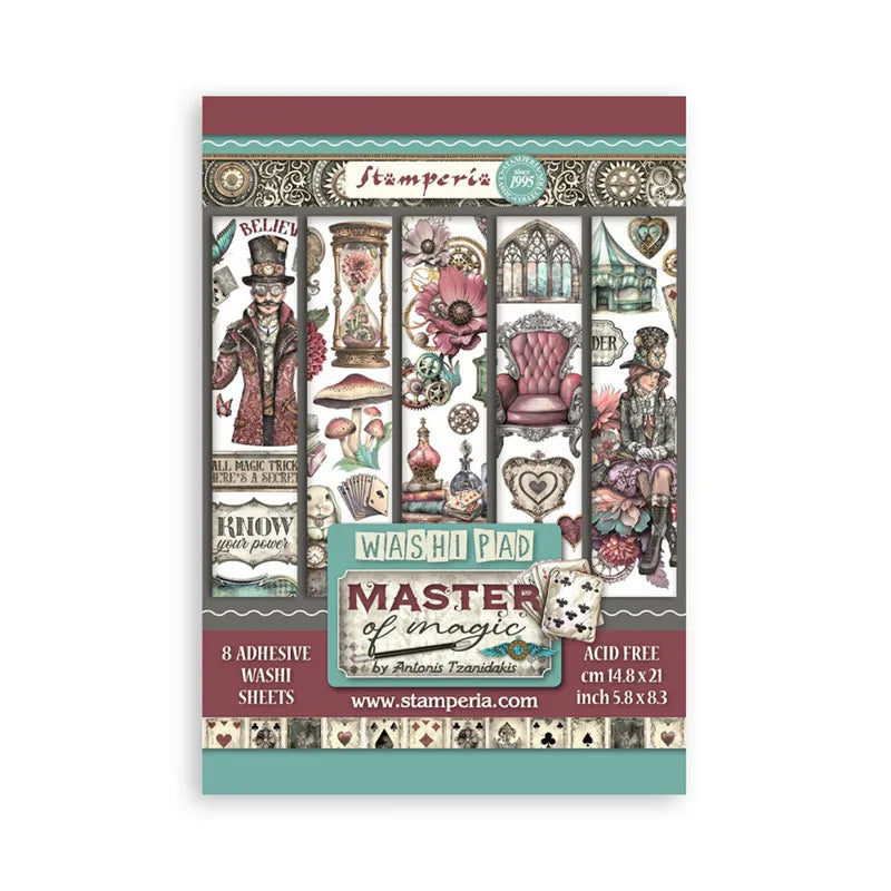 Stamperia - Master of Magic - Washi Pad A5