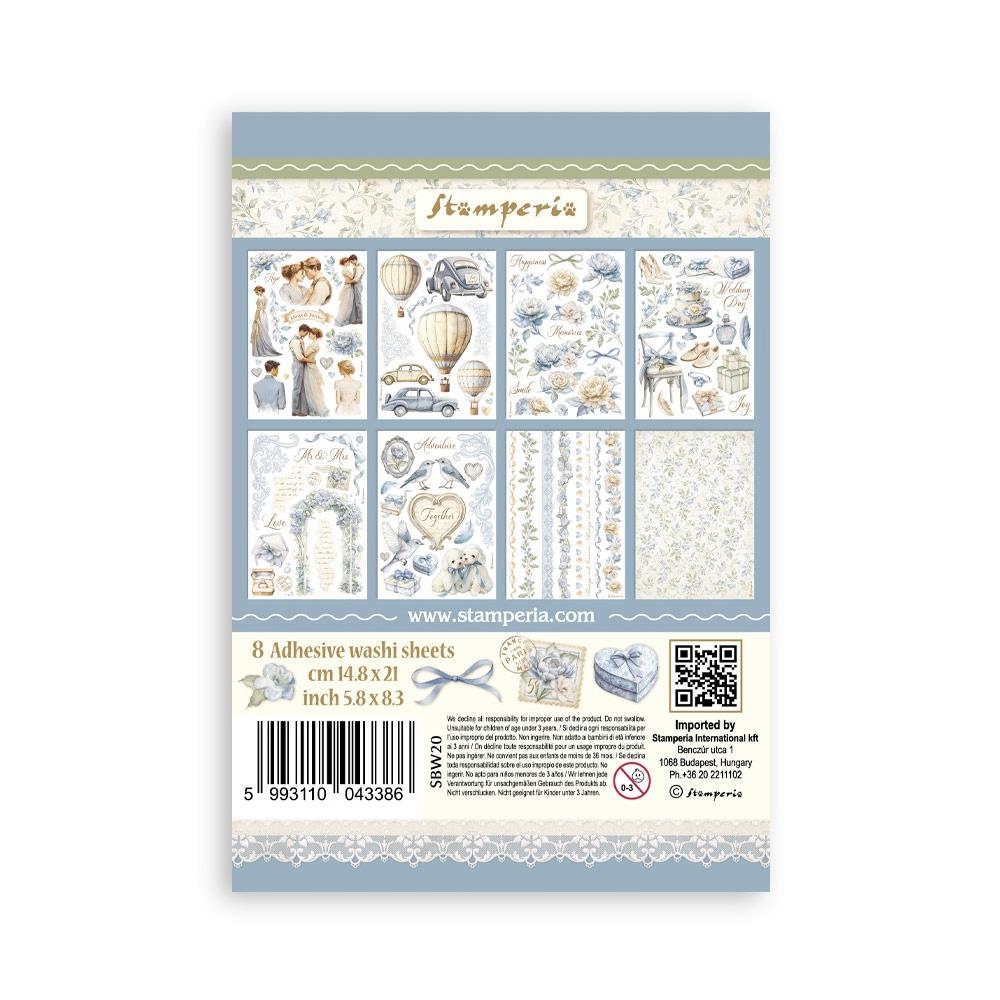 Stamperia - Timless - Washi Pad A5