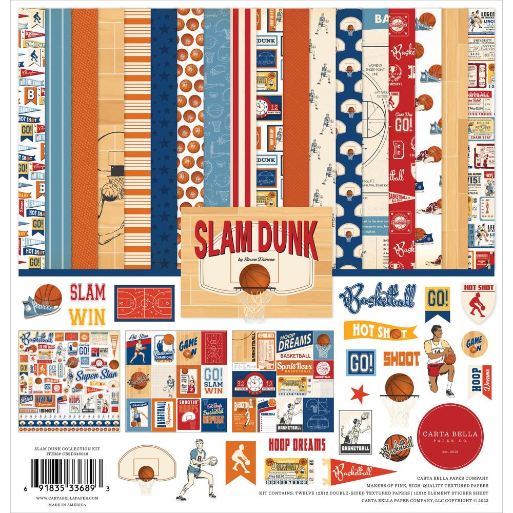 Slam Dunk Carta Bella SD345016