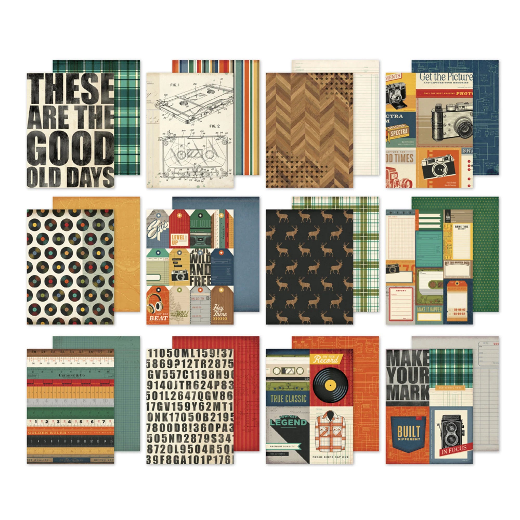 Simple Stories - Rustic Legend - 6 x 8" Pad