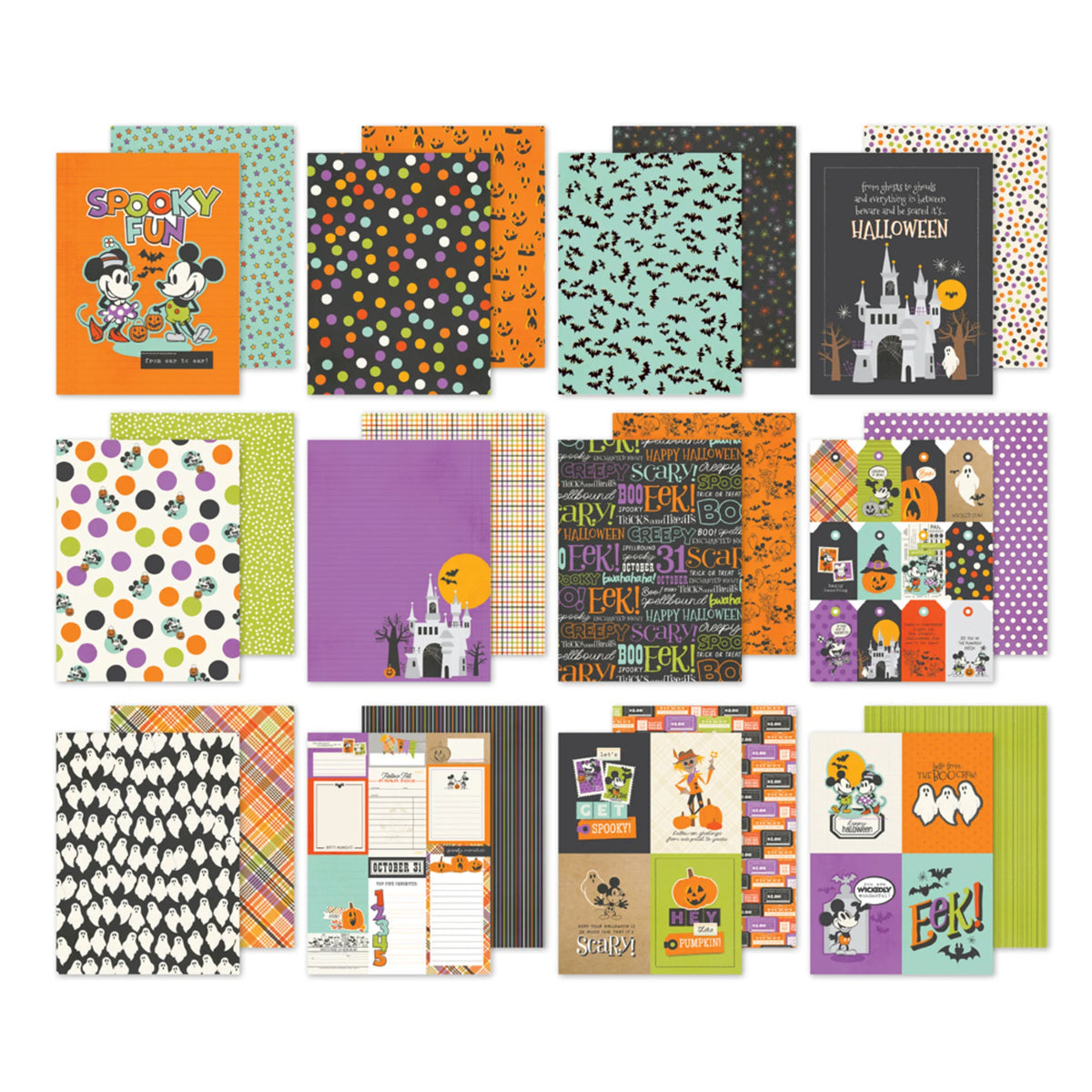 Simple Stories - Classic Mouse - Halloween - 6 x 8" Pad