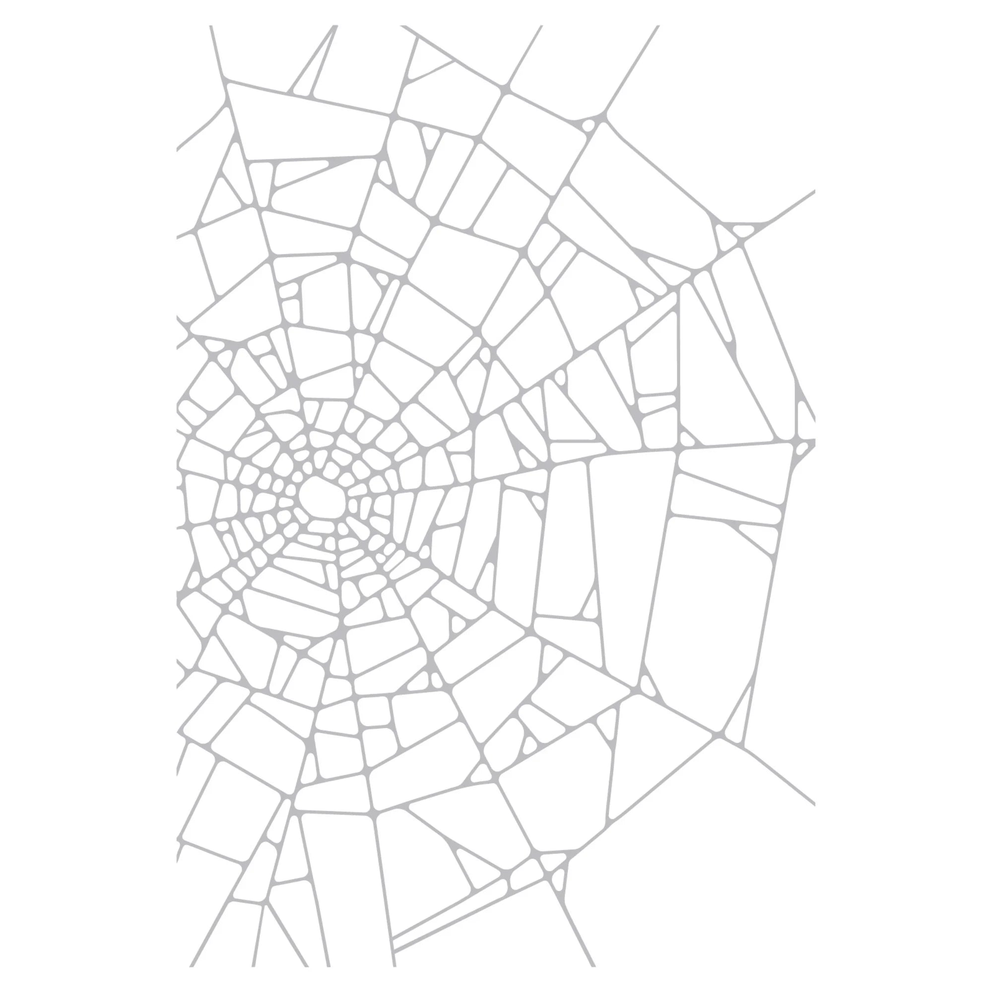 Sizzix - Tim Holtz - 2D Texture Fades w/ A5 Embossing Folder Vault Cobweb