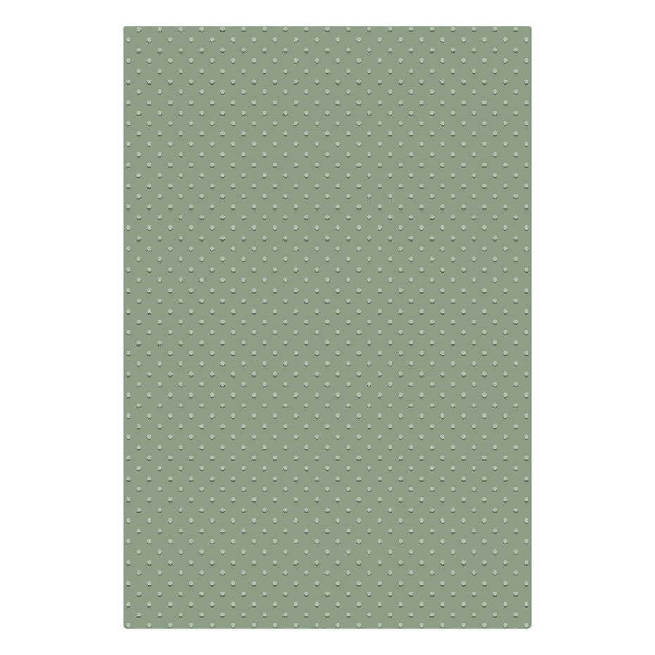 Sizzix - Tim Holtz - 2D Texture Fades w/ A5 Embossing Folder Vault - Dots Large