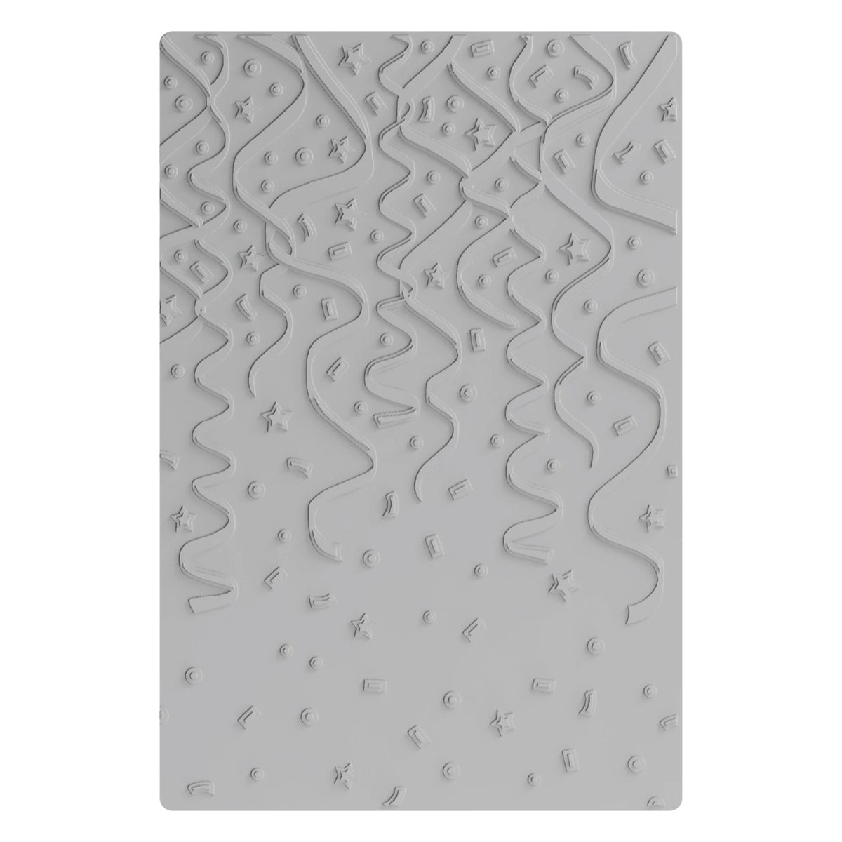 Sizzix - Multi-Level Textured Impressions Embossing Folder - Party Time by Eileen Hull