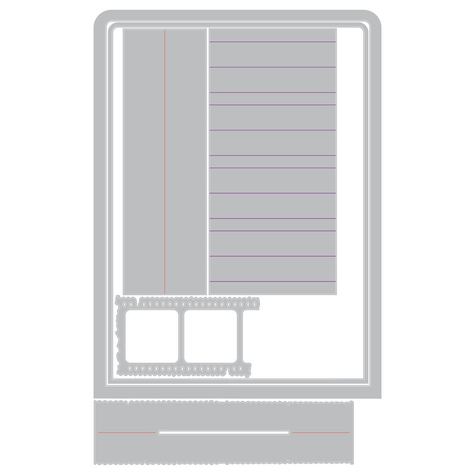 Sizzix - 49 & Market - Framelits dies - Build an Album