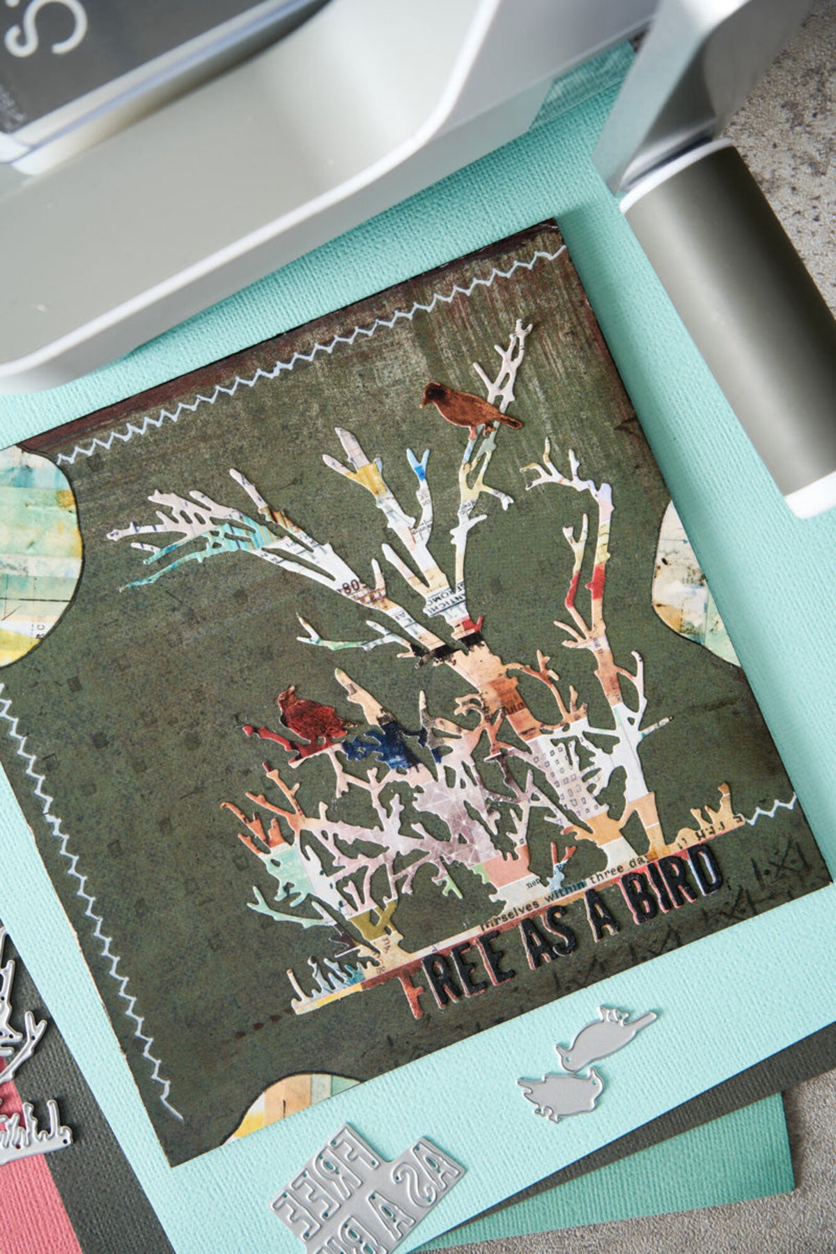 Sizzix - Seth Apter - Thinlits Die Set - Free Bird (4pcs)