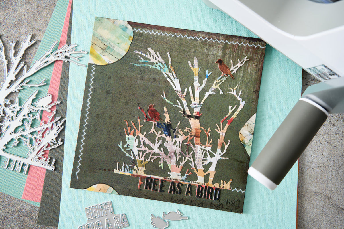 Sizzix - Seth Apter - Thinlits Die Set - Free Bird (4pcs)