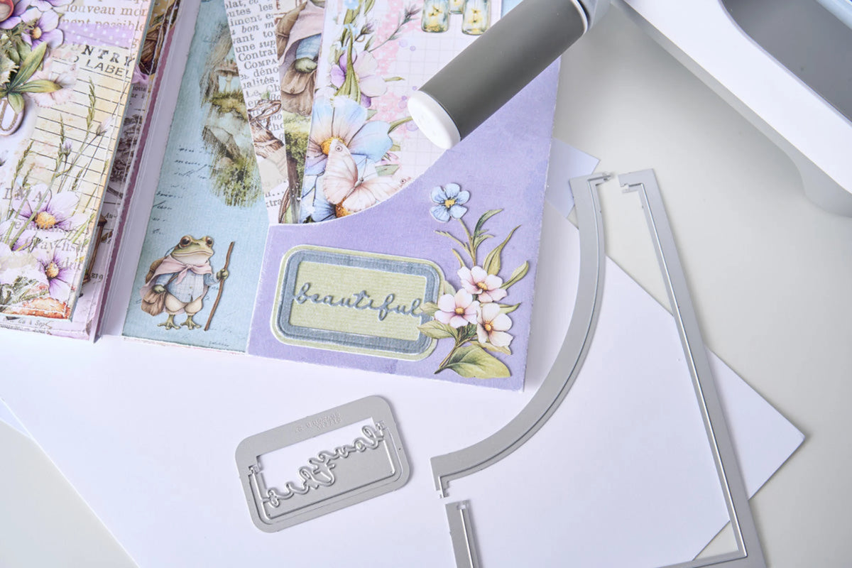 Sizzix/ 49 and Market - Snap & Swap - Thinlits Dies - Postage Label