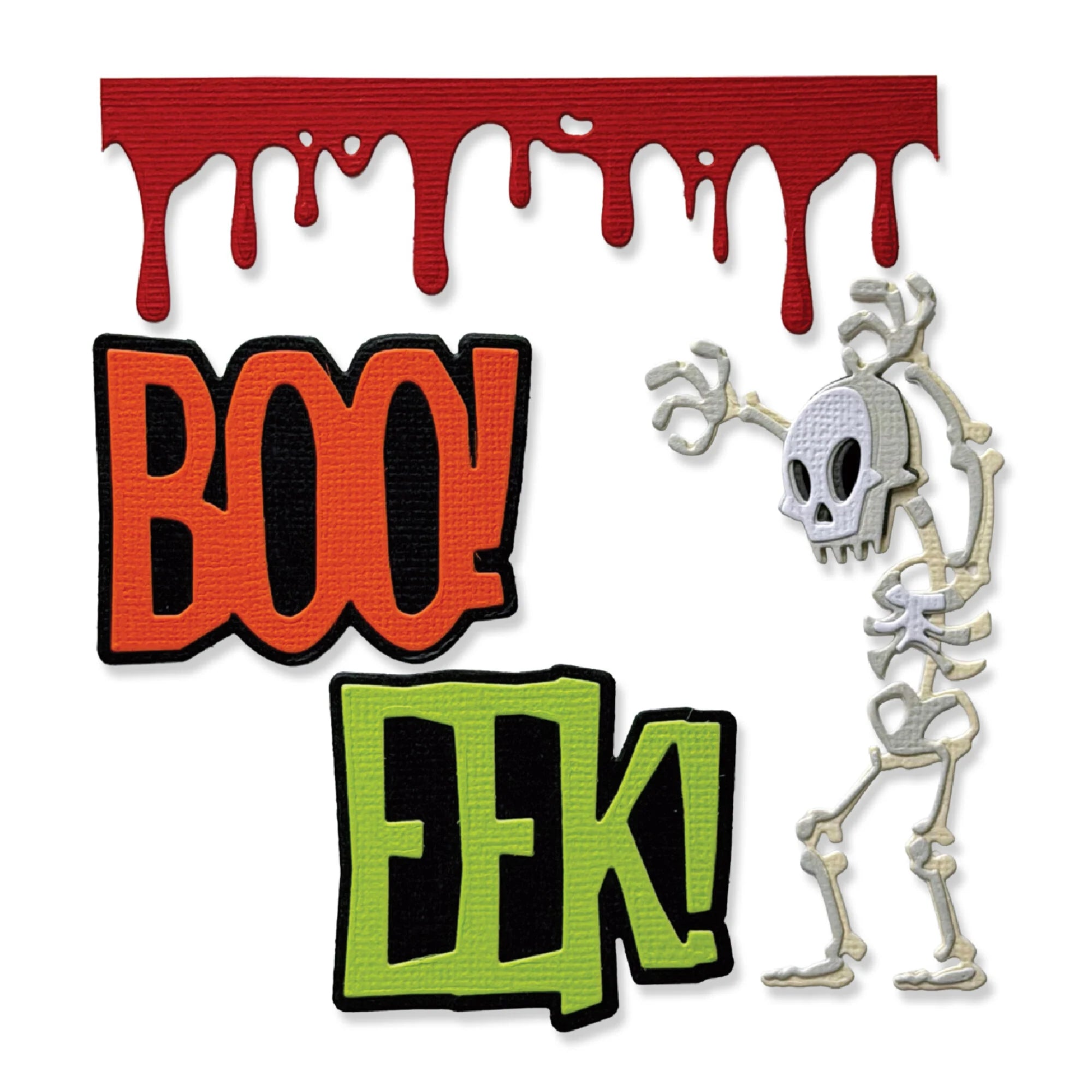 Sizzix - Tim Holtz - Thinlits Dies - Vault Frights + Bones