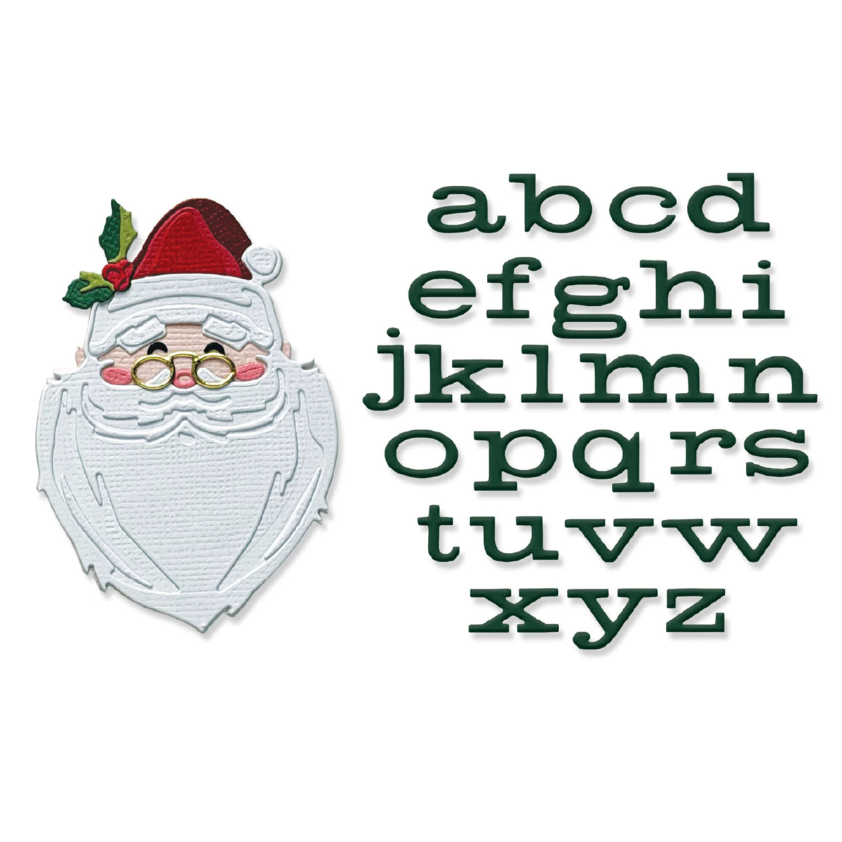 Sizzix - Tim Holtz  - Thinlits - Vault Letter to Santa