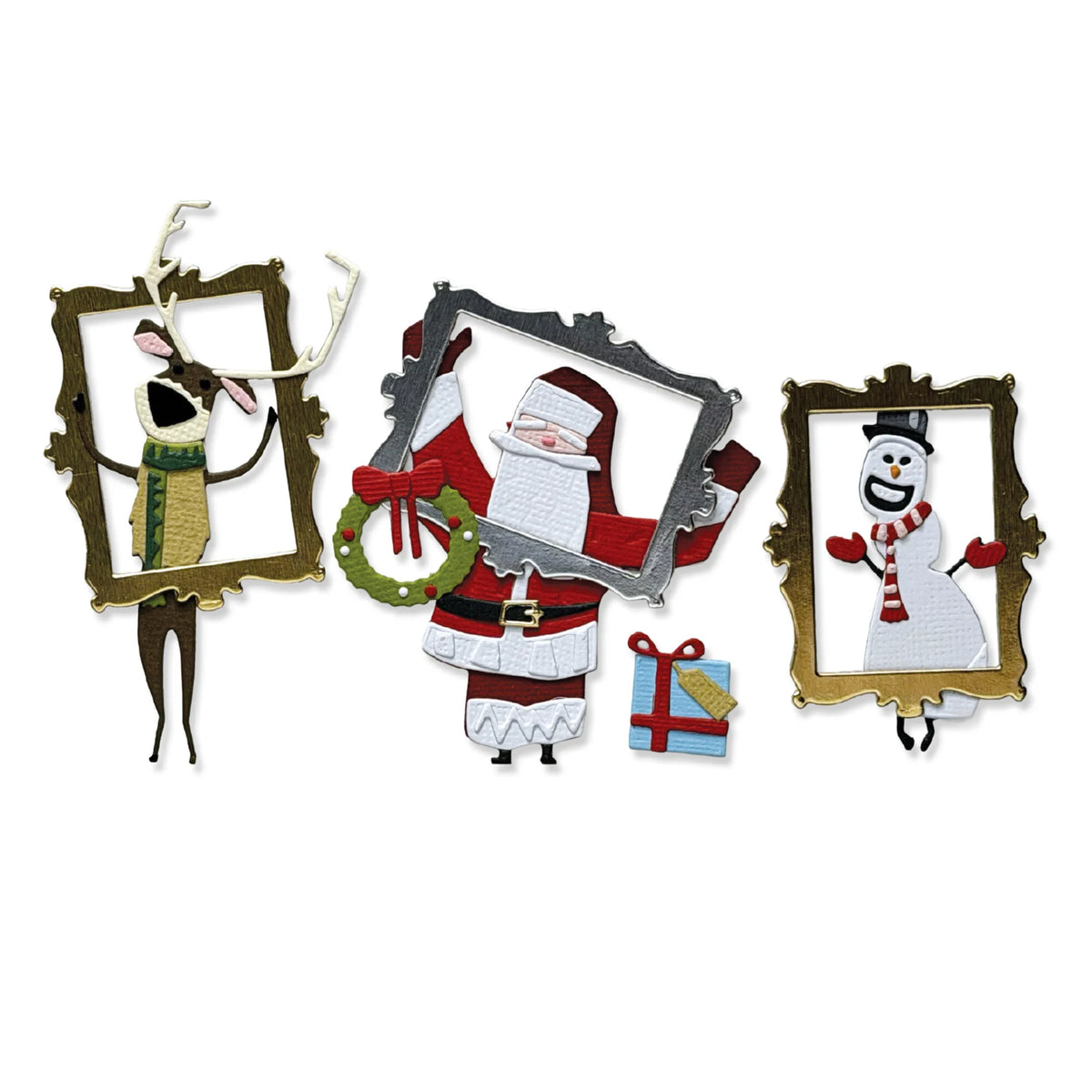 Sizzix - Tim Holtz  - Thinlits - Vault Papercut Christmas