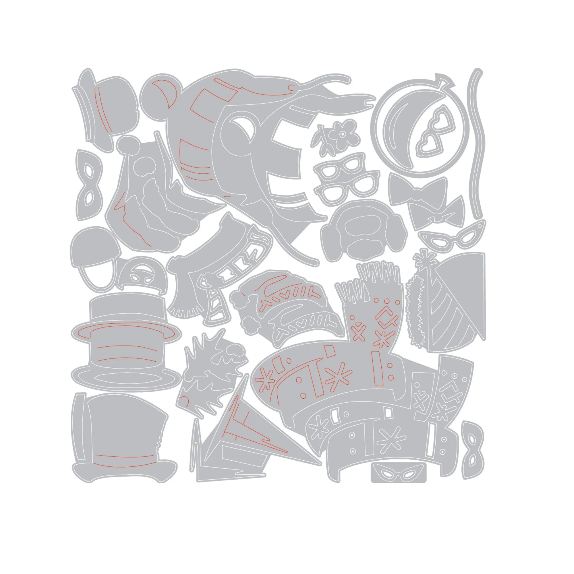 Tim Holtz Alterations - Thinlits Colorize - Small Accessories