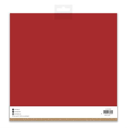 Studiolight - Kartong - Christmas Red - 12 x 12"