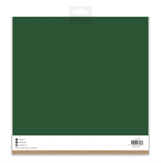 Studiolight - Kartong - Christmas Green - 12 x 12"