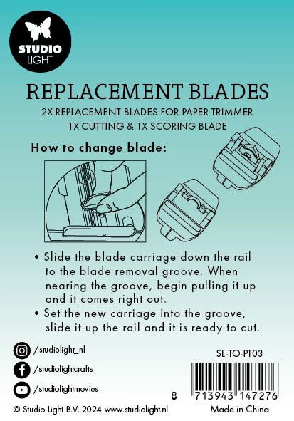 Studiolight - Replacement Blades - Cutting and scoring