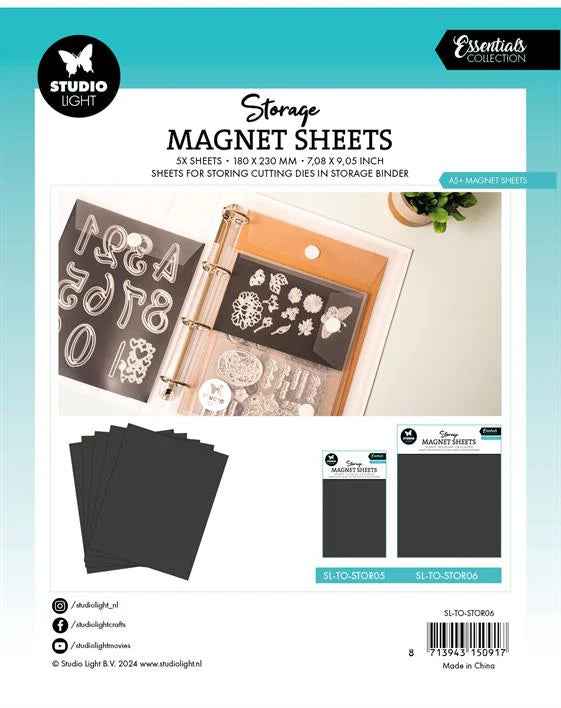 Studio Light - Storage Magnet Sheets A5