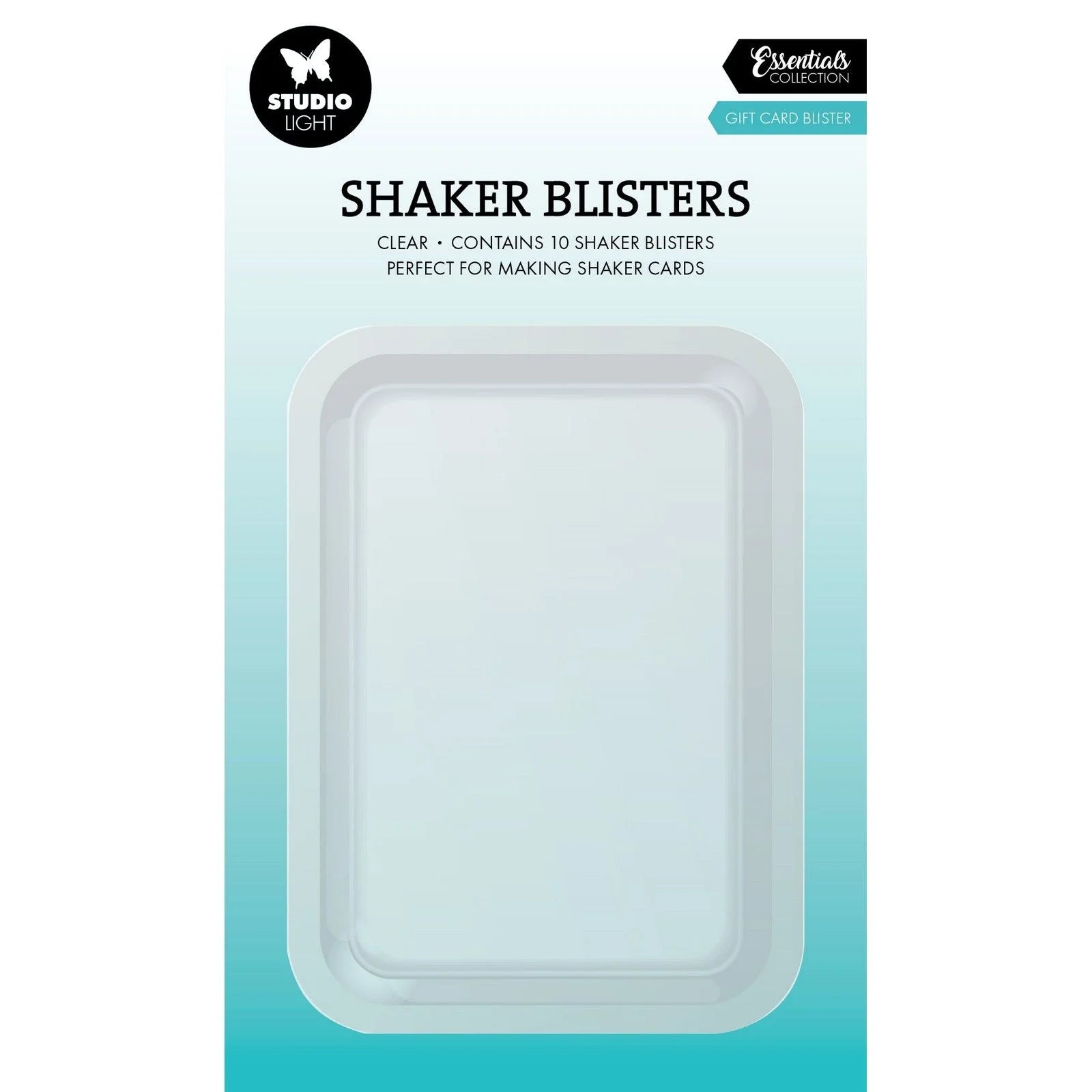 StudioLight - Gift Card/Present Blister Essentials Shaker Blisters (10pcs)