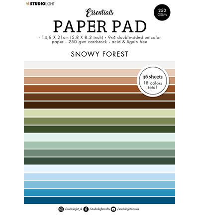 Studiolight - Paper Pad - Snowy Forest - A5