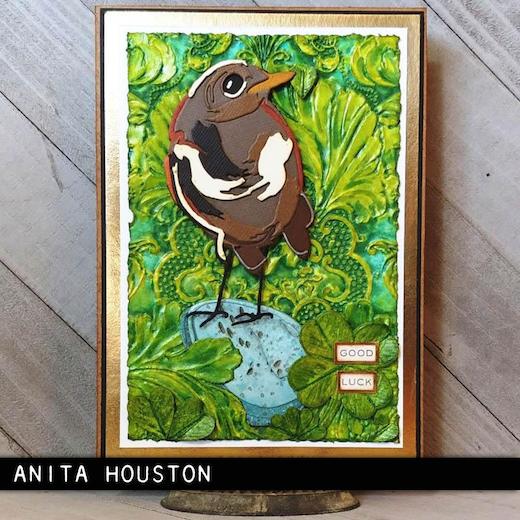 Sizzix - Tim Holtz Alterations - Thinlits Colorize - Bird & Egg
