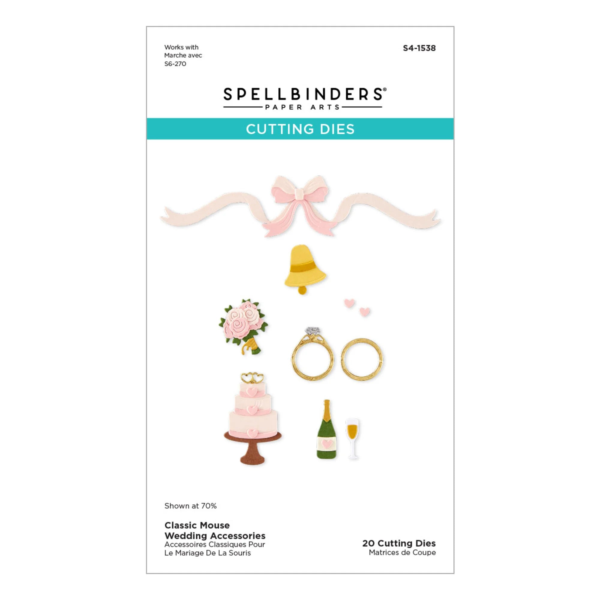 Spellbinders - Classic Mouse - Wedding - Bundle
