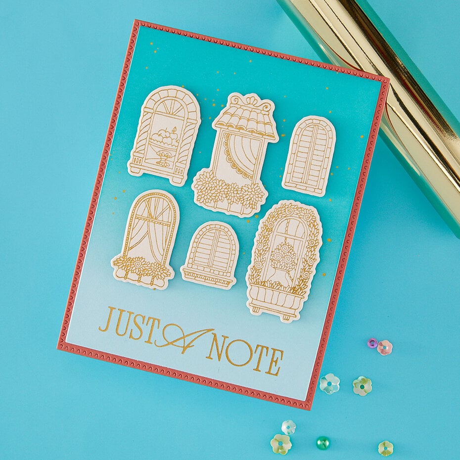 Spellbinders - Create Your Way Everyday Press + Foil Plates Timeless Greetings